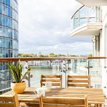 Riverside Balcony Apartments, 10 Minutes From Oxford Circus Londres Extérieur photo