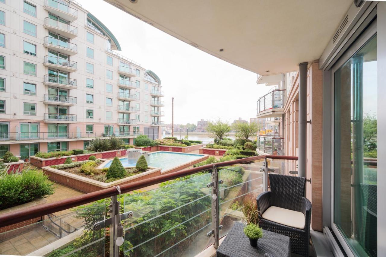 Riverside Balcony Apartments, 10 Minutes From Oxford Circus Londres Extérieur photo